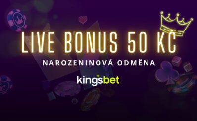 Bonus 50 Kč v Kingsbet