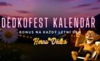 Dědkofest kalendář: Rozdělí 2 000 000 Kč ve free spinech!