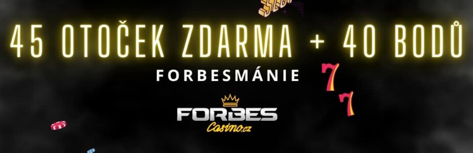 Forbes 45 FS + 40 věrnostních bodů forbesmánie
