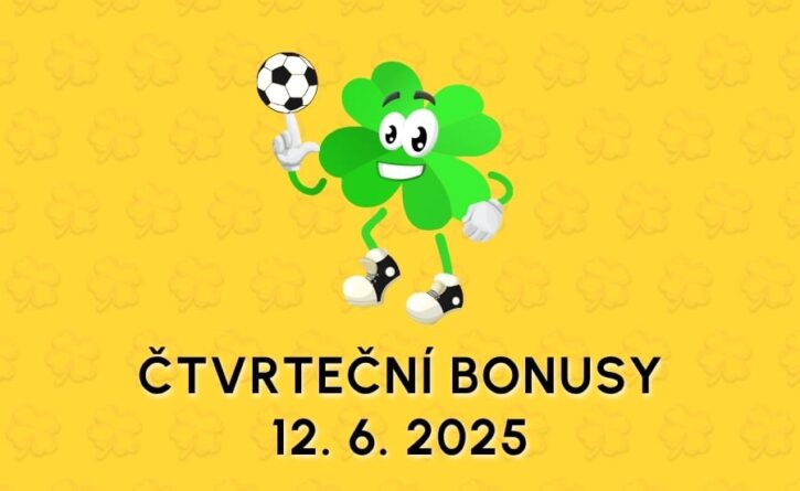 Free spiny a bonusy dnes 12. 6. 2025