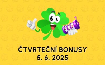 Free spiny a bonusy dnes 5. 6. 2025