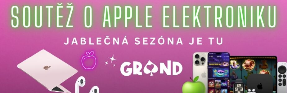 Grandwin soutěž o apple elektroniku Grandwin soutěž o apple elektroniku