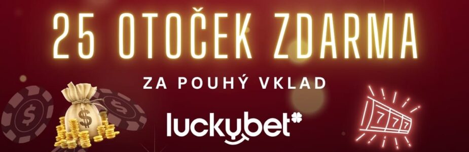 LuckyBet 25 otoček zdarma LuckyBet 25 otoček zdarma
