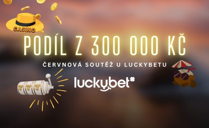 LuckyBet podíl z 300 000 Kč