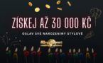 Oslav své narozeniny u Magic Planet a vyzvedni si až 30 000 Kč