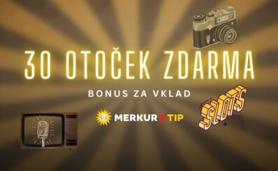 Merkur 30 free spinů za vklad
