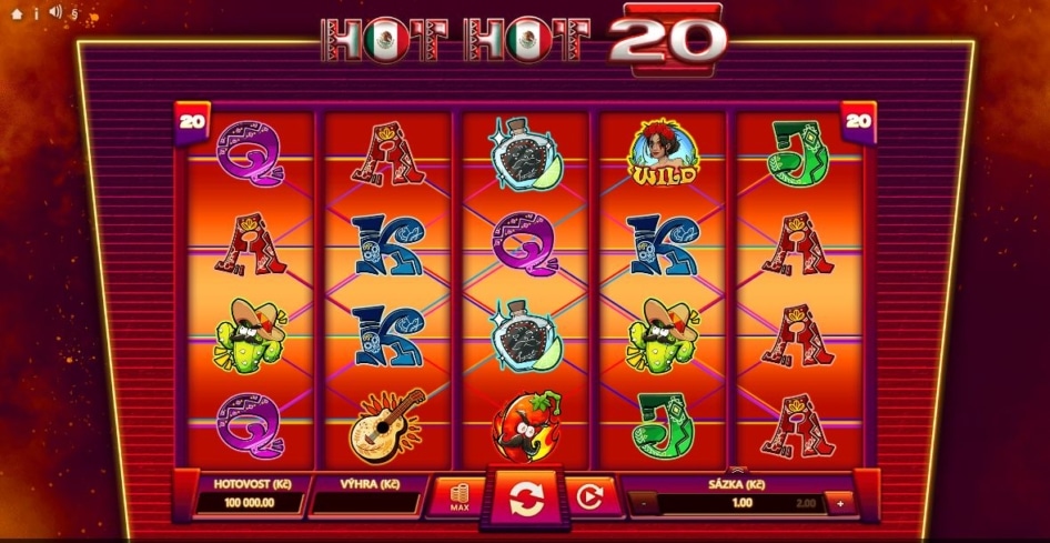 Hot Hot 20 od Kajot