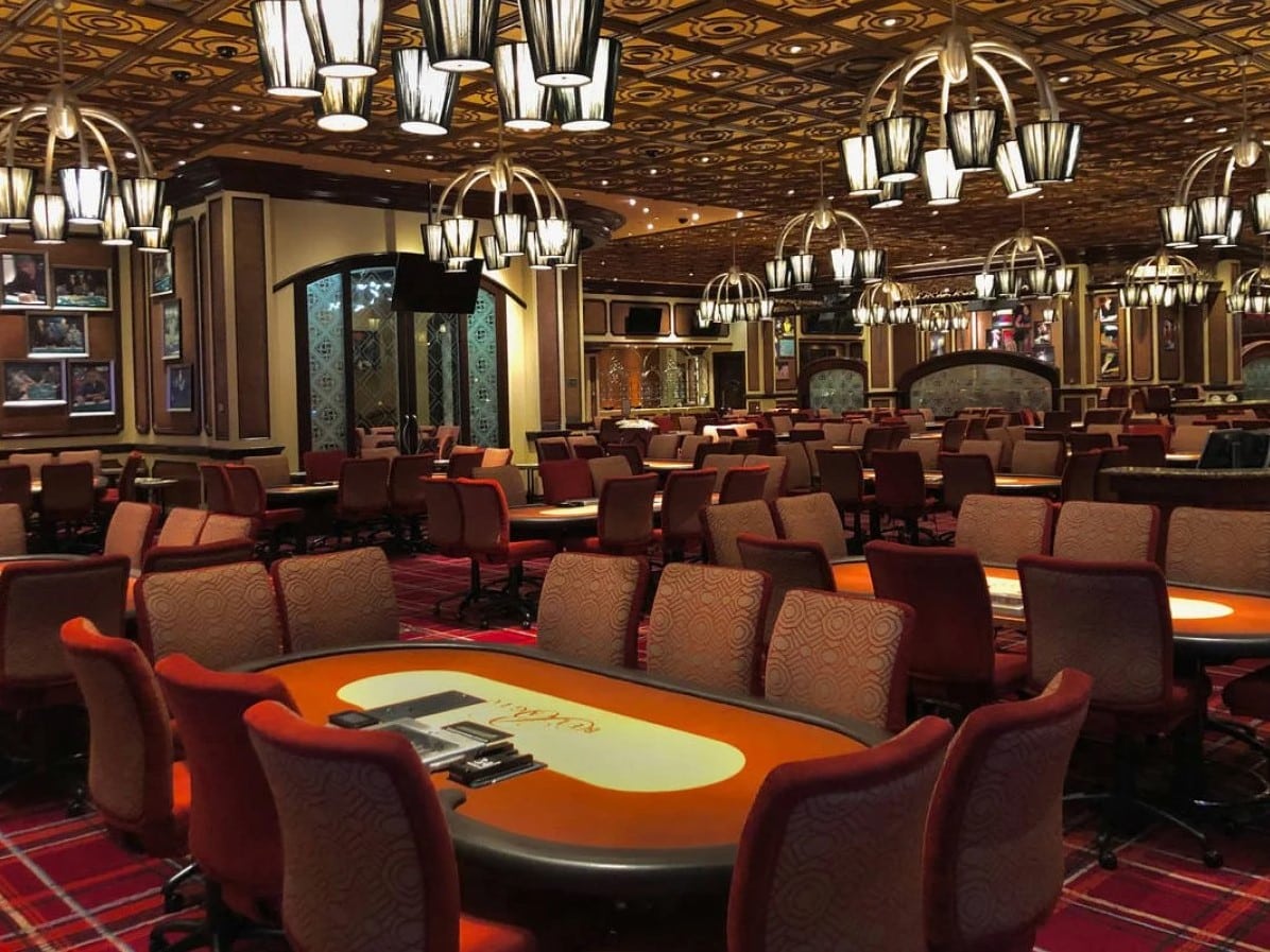 Poker room in bellagio casino