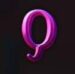 Symbol Písmeno Q automatu Book of Moon od Kajot