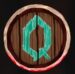 Symbol Písmeno Q automatu Vikings II od Kajot