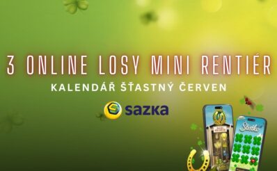 Sazka 3 online losy mini rentiér