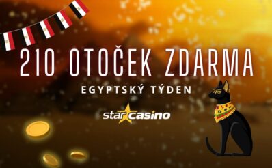 Star Casino 210 free spinů