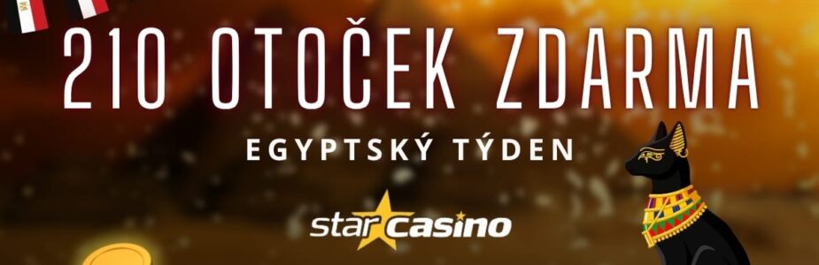 Star Casino 210 free spinů