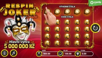 Ukázka nesetřeného losu Respin Joker
