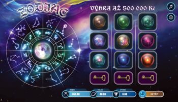 Ukázka nesetřeného losu Zodiac