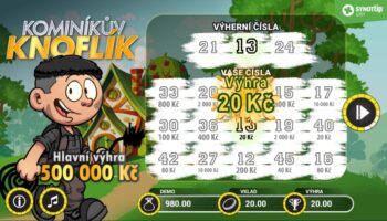 Ukázka setřeného losu Kominíkův knoflík