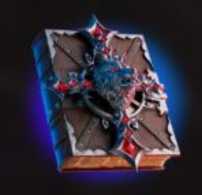 Symbol WILD Symbol automatu Book of Moon od Kajot