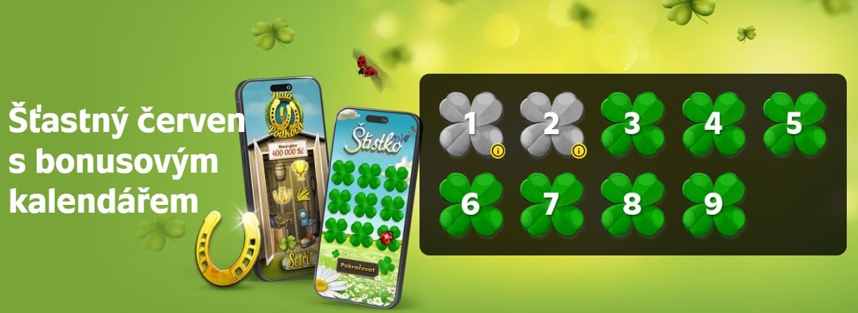 banner kalendáře u Sazky