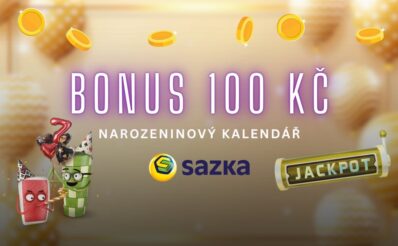Bonus 100 Kč u Sazky