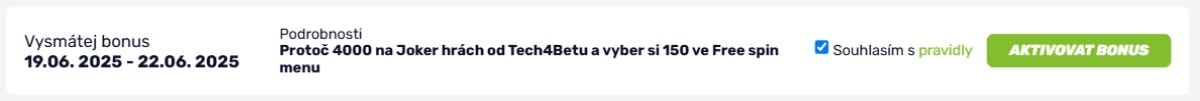 bonus fbet aktivace