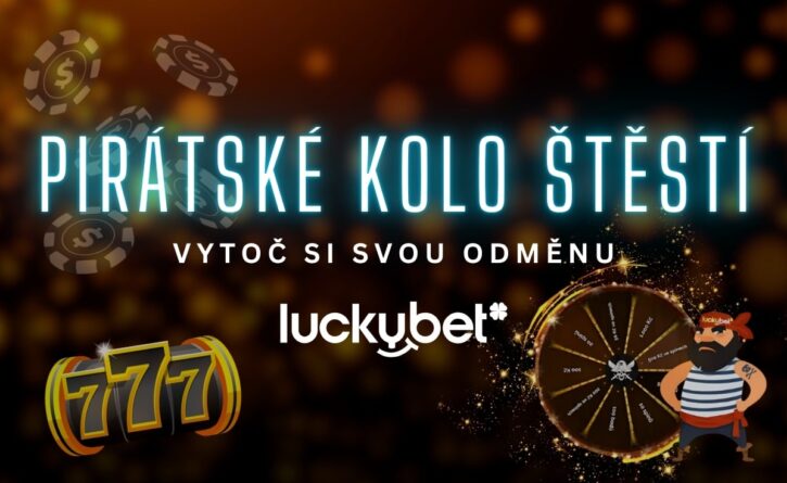 Pirátské kolo štěstí u LuckyBetu