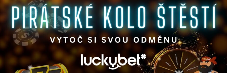 Pirátské kolo štěstí u LuckyBetu