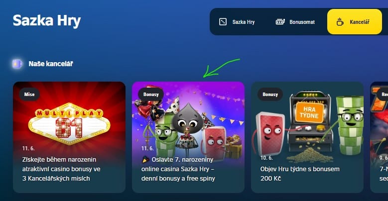 promo akce narozeniny
