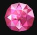 Symbol Růžový kulatý drahokam automatu Poly Diamonds od Kajot