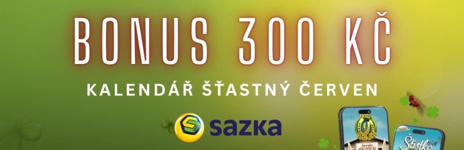 Bonus 300 Kč na Sazce