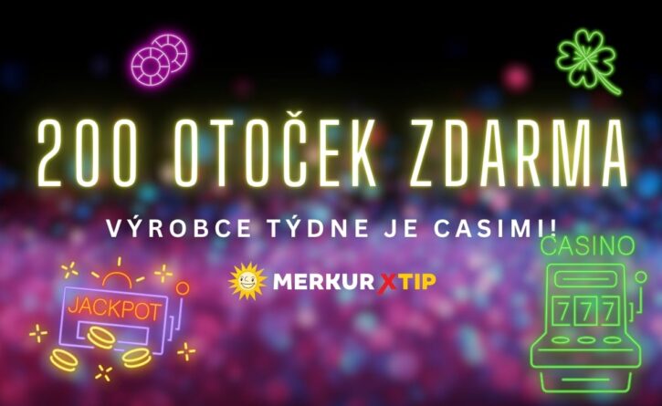 Získej 200 free spinů u MekrurXtip