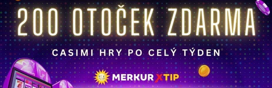 200 free spiny u MerkurXtip