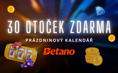 30 free spinů z prázdninového kalendáře