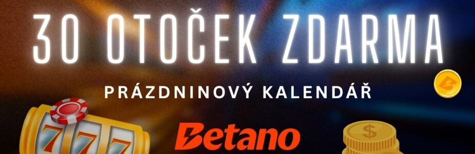 30 free spinů z prázdninového kalendáře