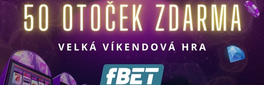 50 free spinů u fBET