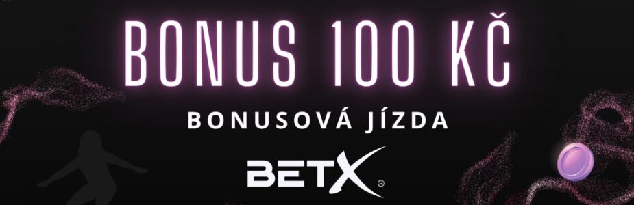 BetX bonus 100 Kč
