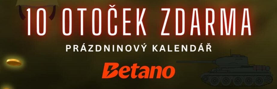 Betano 10 otoček zdarma Betano 10 otoček zdarma