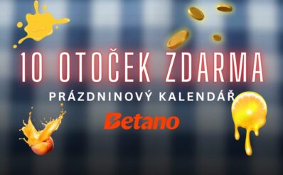Betano 10 otoček zdarma prázdninový kalendář