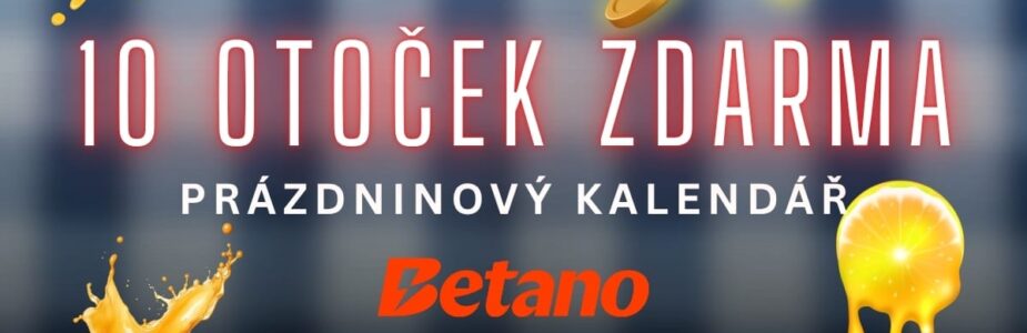 Betano 10 otoček zdarma prázdninový kalendář Betano 10 otoček zdarma prázdninový kalendář