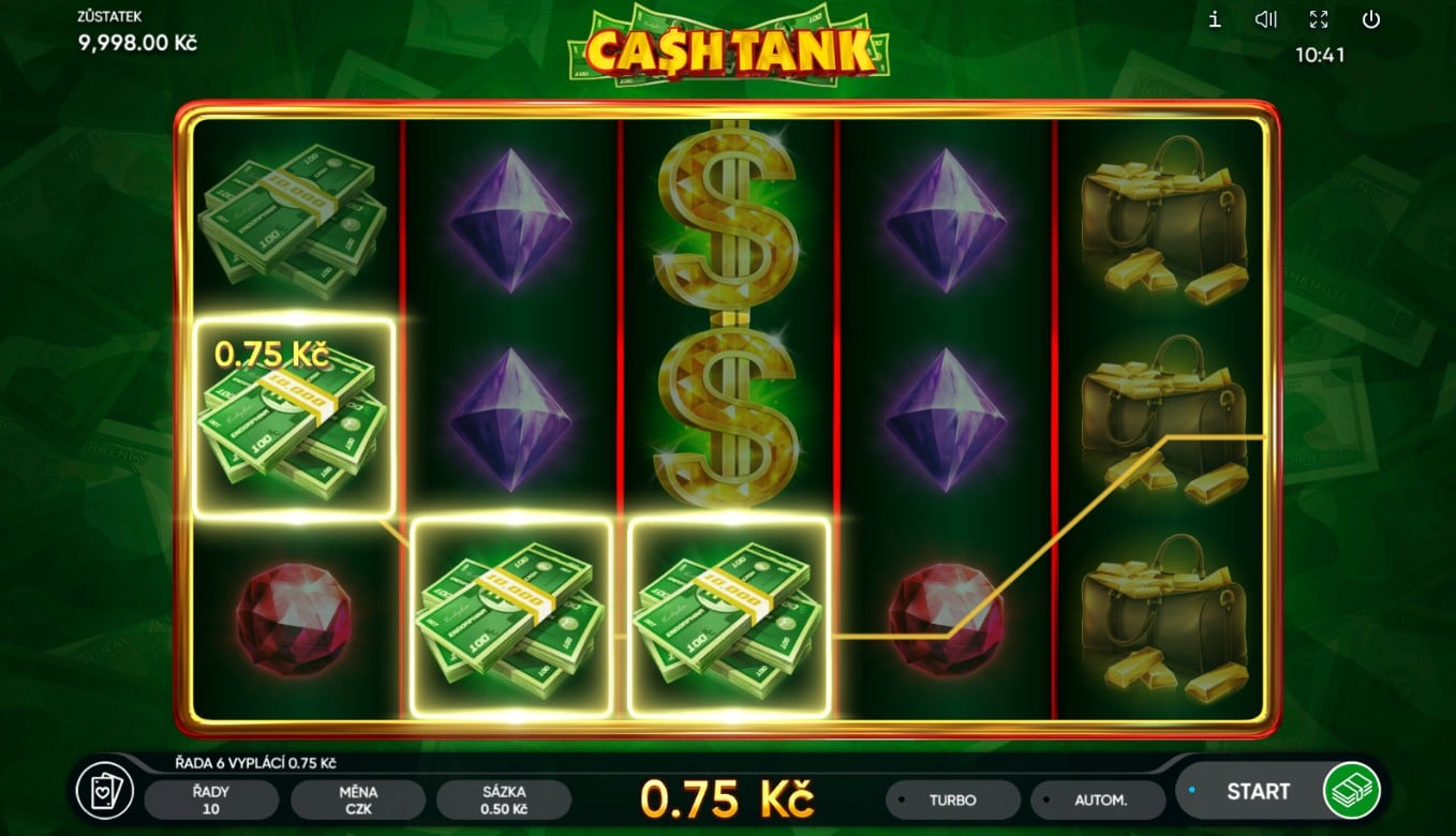 Cash Tank demo