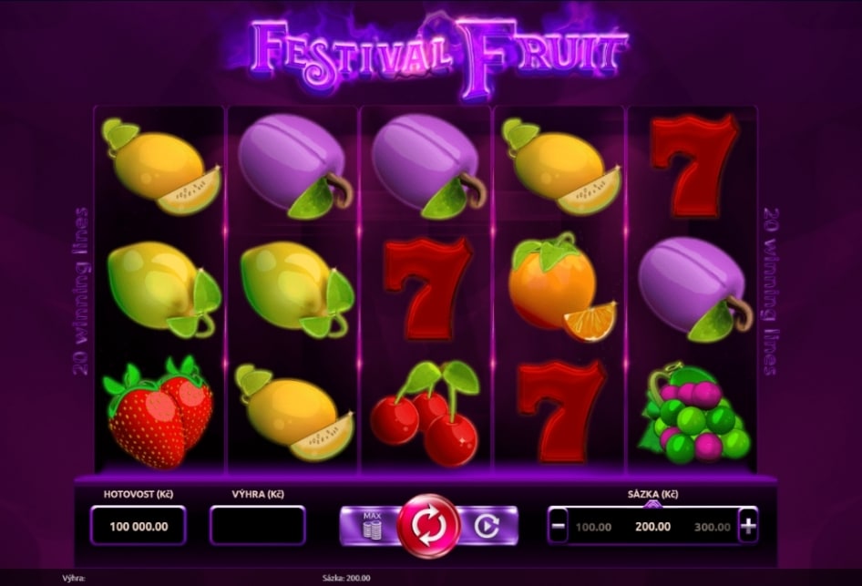 Festival Fruits od Kajot