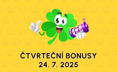 Free spiny a bonusy dnes 24-7-2025