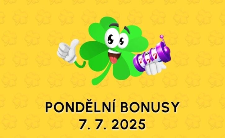 Free spiny a bonusy dnes 7-7-2025