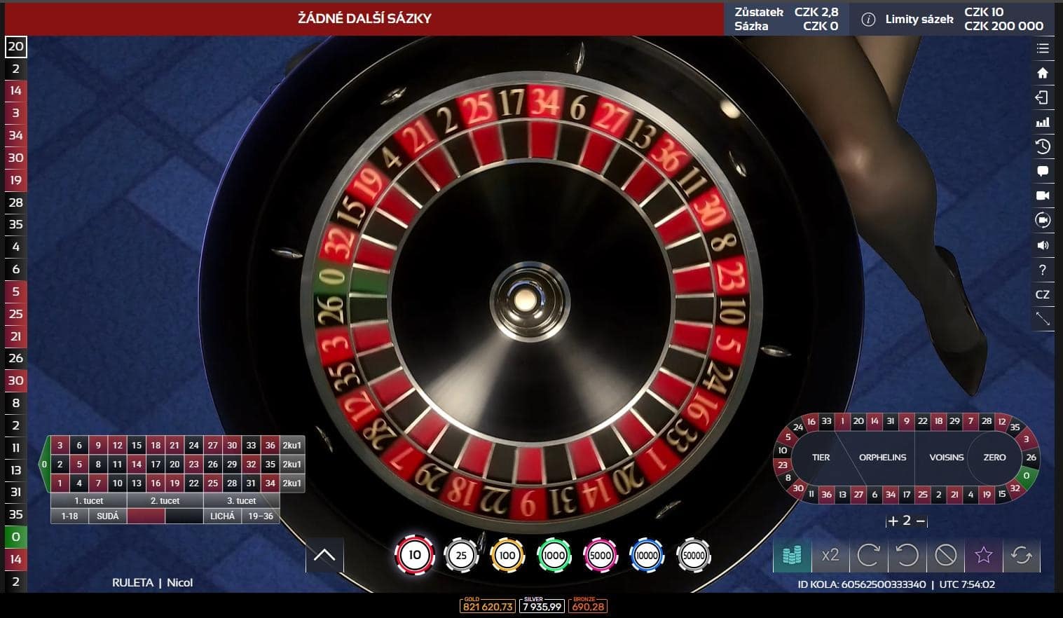 Live ruleta Forbes