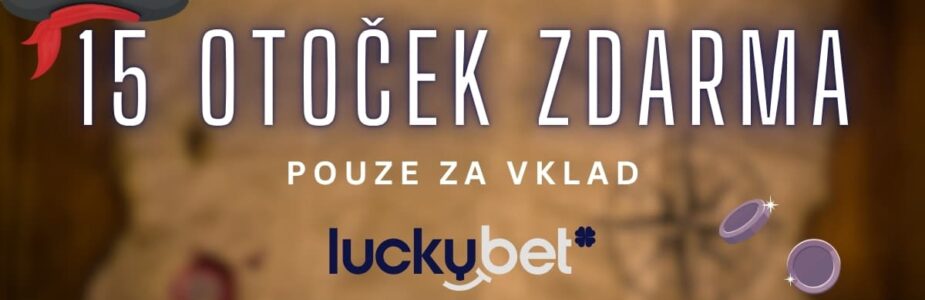 LuckyBet 15 free spinů za vklad