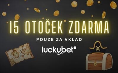 LuckyBet 15 otoček zdarma