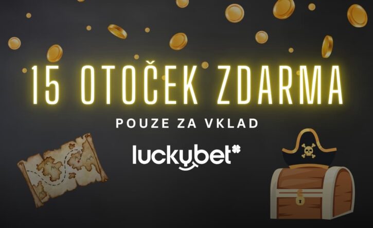 LuckyBet 15 otoček zdarma