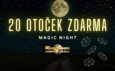 Magic Planet 20 free spinů Magic Night