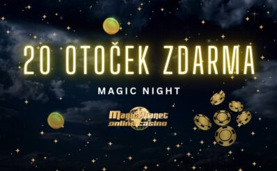 Magic Planet 20 free spinů v Magic Night