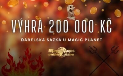 Magic Planet výhra 200 000 Kč