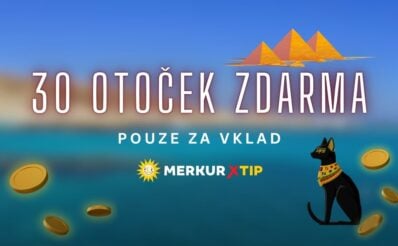 Merkur 30 free spinů za pouhý vklad